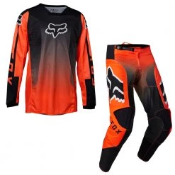 Fox - 2023 Youth 180 Leeds Orange Mx Combo