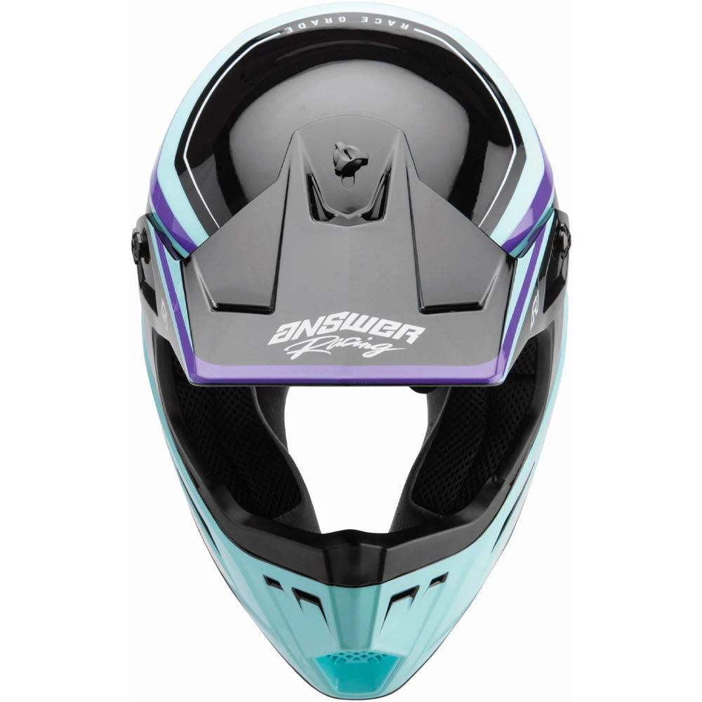 Answer - 2022 Youth AR-1 Vivid MX Helmet Colour PPL 5 Answer - 2022 Youth AR-1 Vivid MX Helmet Colour PPL - Image 5