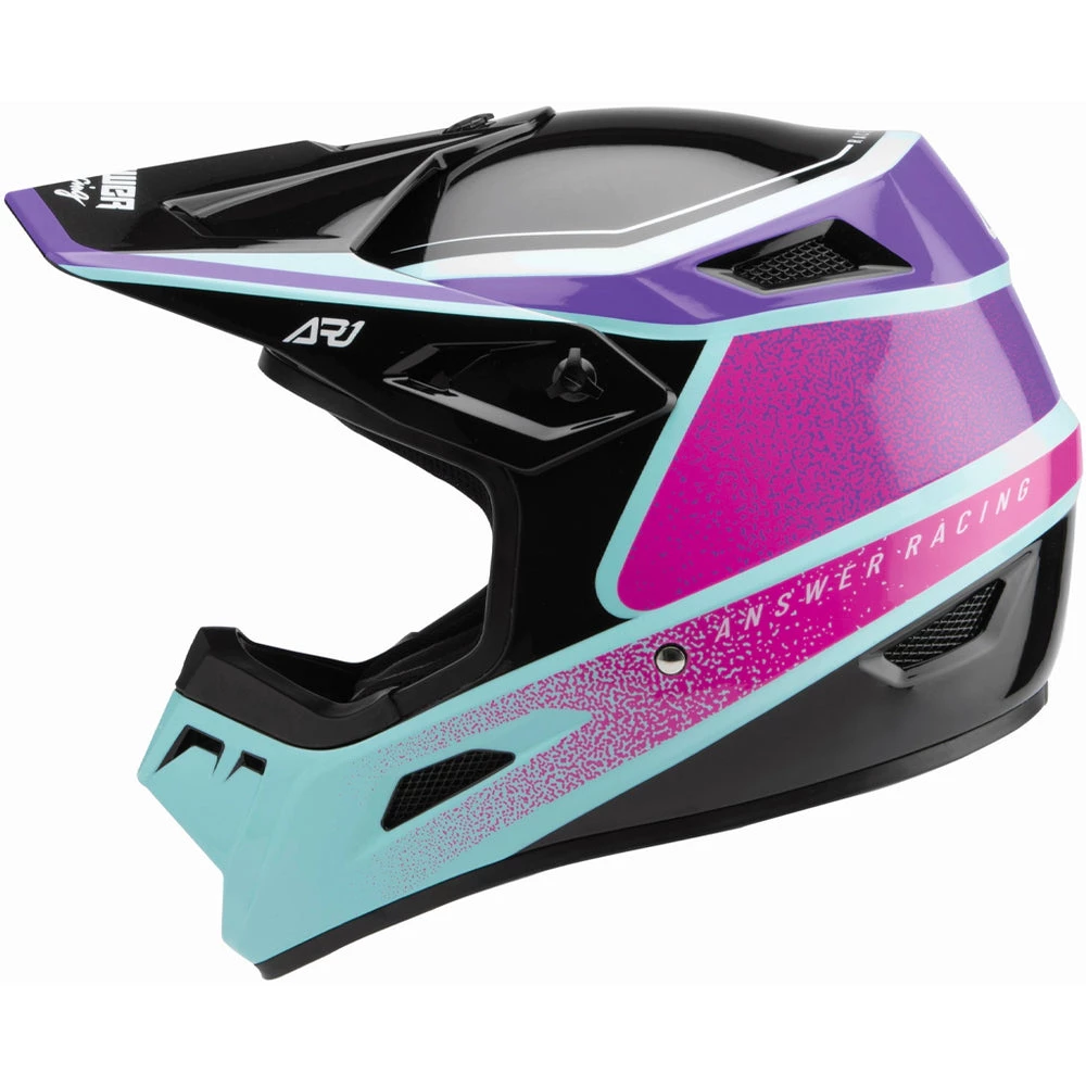 Answer - 2022 Youth AR-1 Vivid MX Helmet Colour PPL 4 Answer - 2022 Youth AR-1 Vivid MX Helmet Colour PPL - Image 4