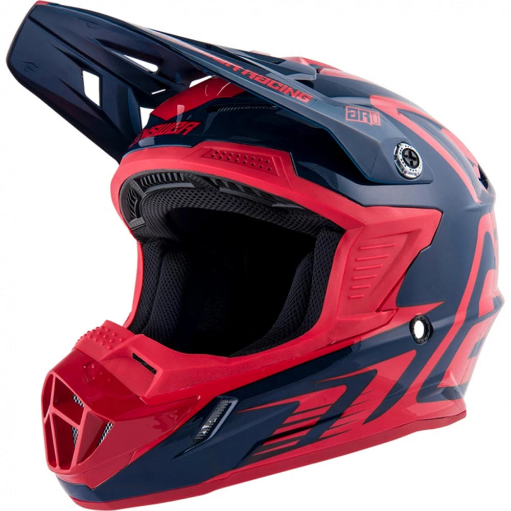 Answer - 2019 Youth AR-1 MX Helmet Colour BLURD 1 Answer - 2019 Youth AR-1 MX Helmet Colour BLURD