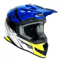 Nitro - MX700 Youth Recoil Helmet Colour BLUYW