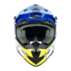 Nitro - MX700 Youth Recoil Helmet Colour BLUYW -KIDS MOTORBIKE GEAR shop 85 756 XX 2 1000x
