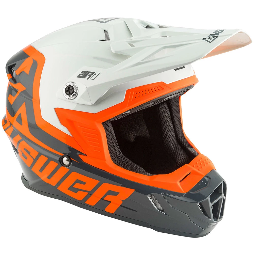 Answer - 2020 Youth AR-1 Voyd MX Helmet Colour ORGY 2 Answer - 2020 Youth AR-1 Voyd MX Helmet Colour ORGY - Image 2