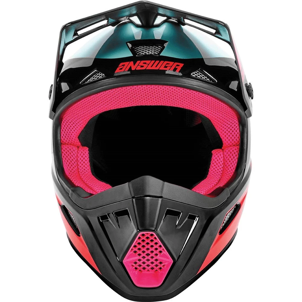 Answer - 2021 Youth AR-1 Swish MX Helmet Colour PKBLK 2 Answer - 2021 Youth AR-1 Swish MX Helmet Colour PKBLK - Image 2