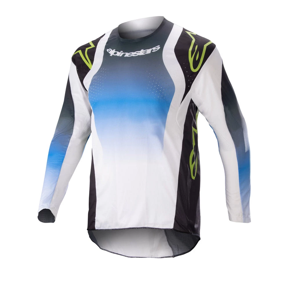 Alpinestars - 2023 Youth Racer Push Blue/White MX Combo 3 Alpinestars - 2023 Youth Racer Push Blue/White MX Combo - Image 3