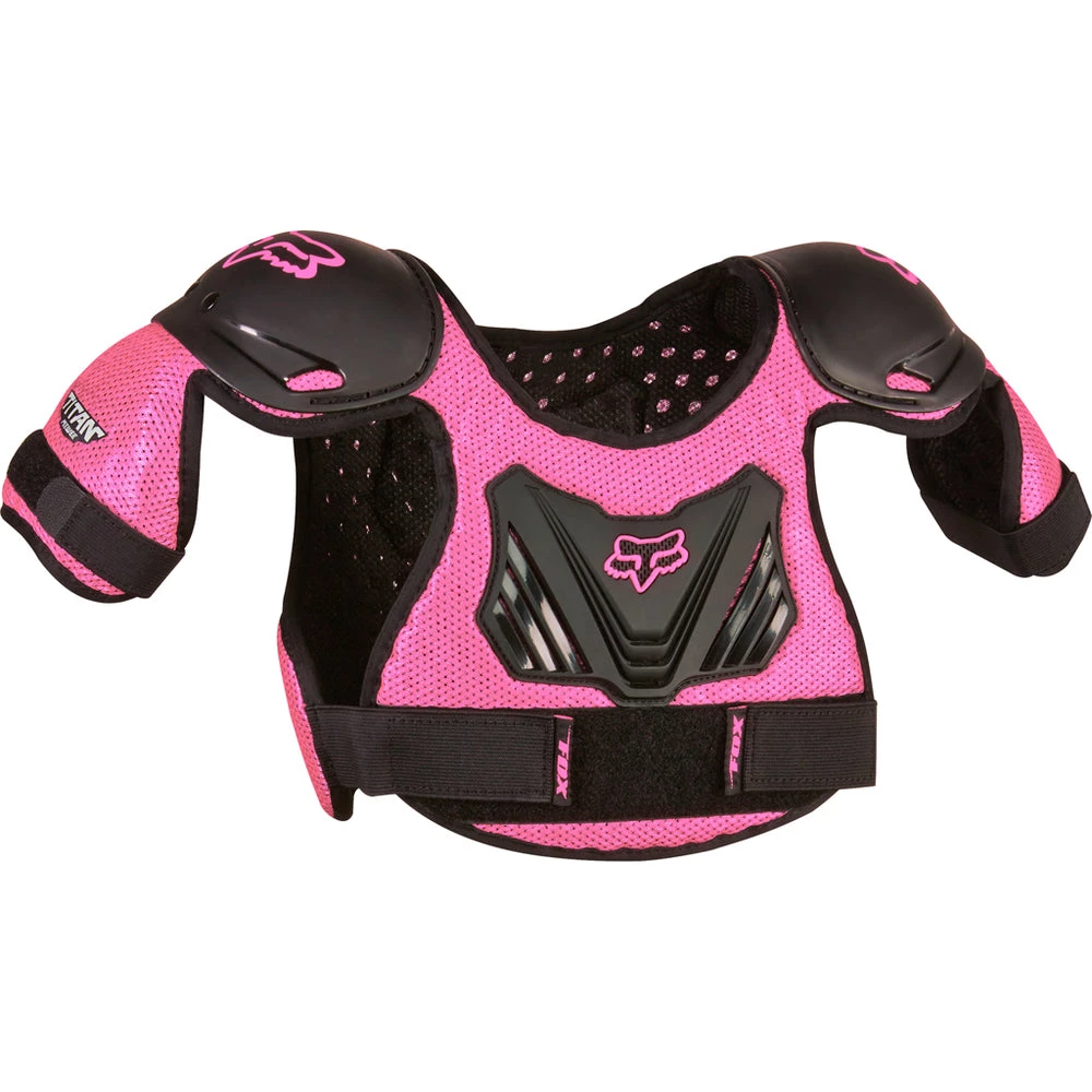 Fox - PeeWee Titan Black/Pink Roost Deflector Colour BLKPK 1 Fox - PeeWee Titan Black/Pink Roost Deflector Colour BLKPK