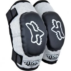 Fox - PeeWee Titan Elbow Guard Colour BLKSI -KIDS MOTORBIKE GEAR shop FO08039464 1 1000x