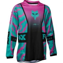 Fox - 2023 Youth 180 Nuklr Teal Jersey Colour TEAL