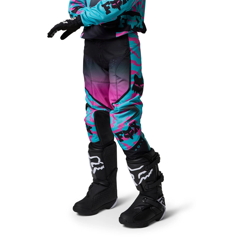 Fox - 2023 Youth 180 Nuklr Teal Pants Colour TEAL 3 Fox - 2023 Youth 180 Nuklr Teal Pants Colour TEAL - Image 3