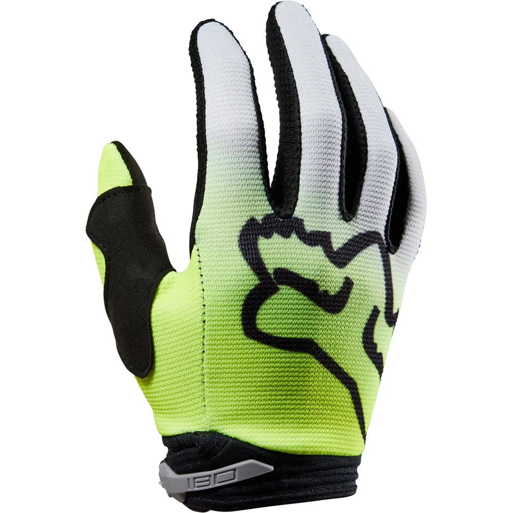 Fox - Youth 180 Toxsyk Yellow Gloves Colour YW 1 Fox - Youth 180 Toxsyk Yellow Gloves Colour YW