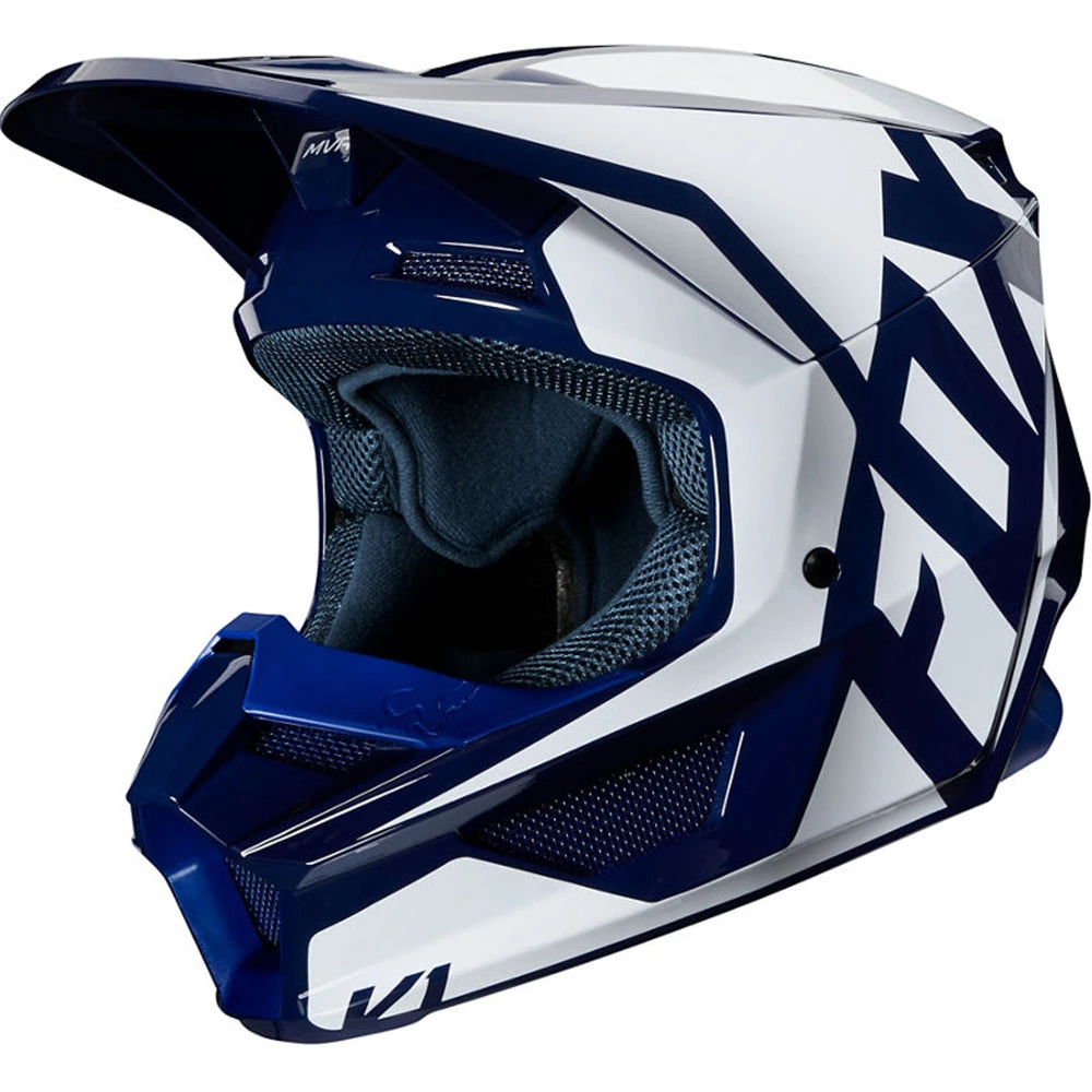 Fox - 2020 V1 Youth Prix Helmet Colour NAVY 1 Fox - 2020 V1 Youth Prix Helmet Colour NAVY