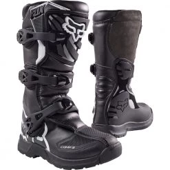 KIDS MOTORBIKE GEAR shop 34 Fox - 2022 Youth Comp 3Y Boot Colour BLK