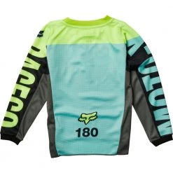 Fox - 2022 Kids 180 Trice MX Combo -KIDS MOTORBIKE GEAR shop Kids180TriceJerseyTeal 2 696d1399 0cf3 4717 bdae bd8bb1e38e09 1000x