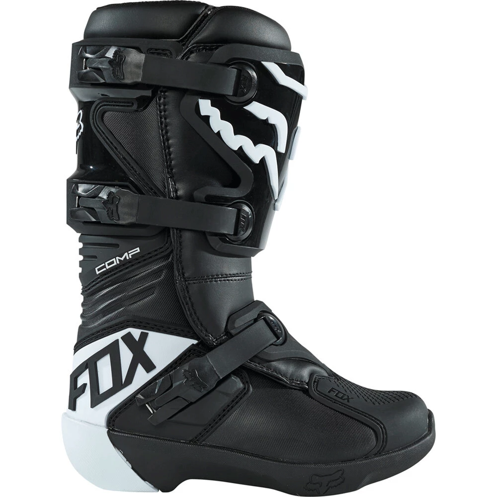 Fox - 2023 Youth Black Comp Boot Colour BLK 3 Fox - 2023 Youth Black Comp Boot Colour BLK - Image 3