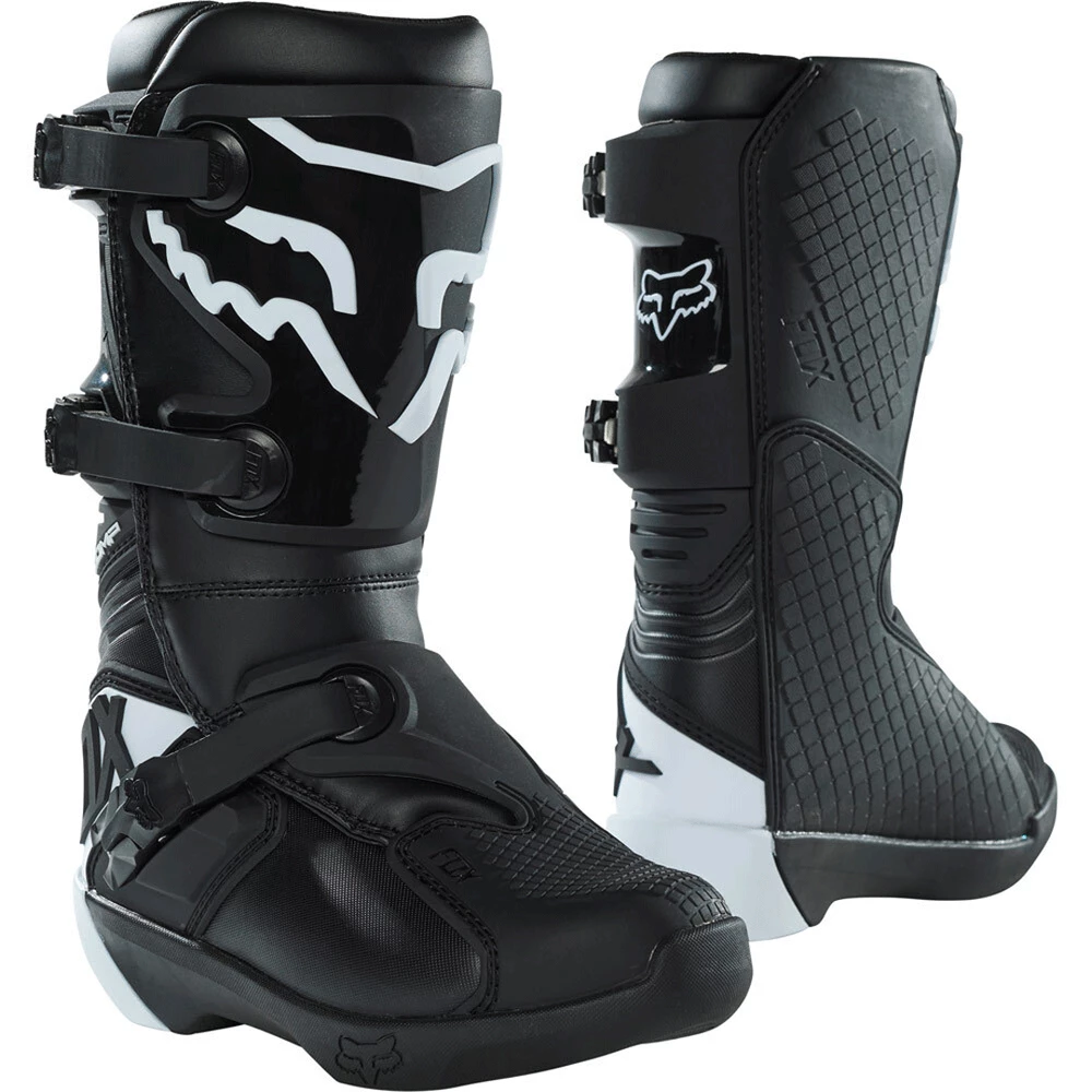 Fox - 2023 Youth Black Comp Boot Colour BLK 1 Fox - 2023 Youth Black Comp Boot Colour BLK