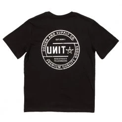 Unit - Youth Crusted Tee Colour BLK