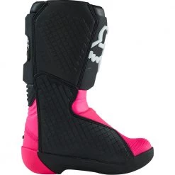 Fox - 2023 Youth Black/Pink Comp Boot Colour BLKPK -KIDS MOTORBIKE GEAR shop YTHCompPK2 1000x