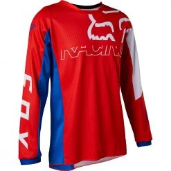 Fox - 2022 Youth 180 Skew MX Combo -KIDS MOTORBIKE GEAR shop Youth180SkewJerseyWhiteBlueRed 1 66106fb4 62e1 4154 b6ed 9c77a867ea4a 1000x