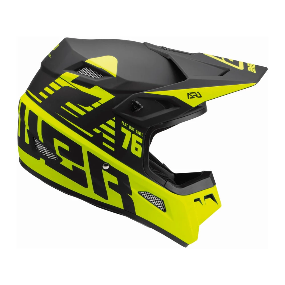 Answer - 2022 Youth AR-1 Bold MX Helmet Colour BLKYW 2 Answer - 2022 Youth AR-1 Bold MX Helmet Colour BLKYW - Image 2