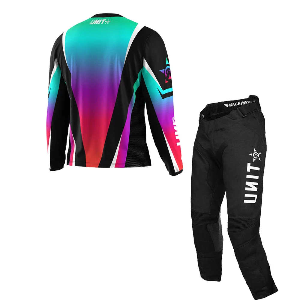 Unit 2023 - Kids Astro Blue/Red MX Combo 2 Unit 2023 - Kids Astro Blue/Red MX Combo - Image 2