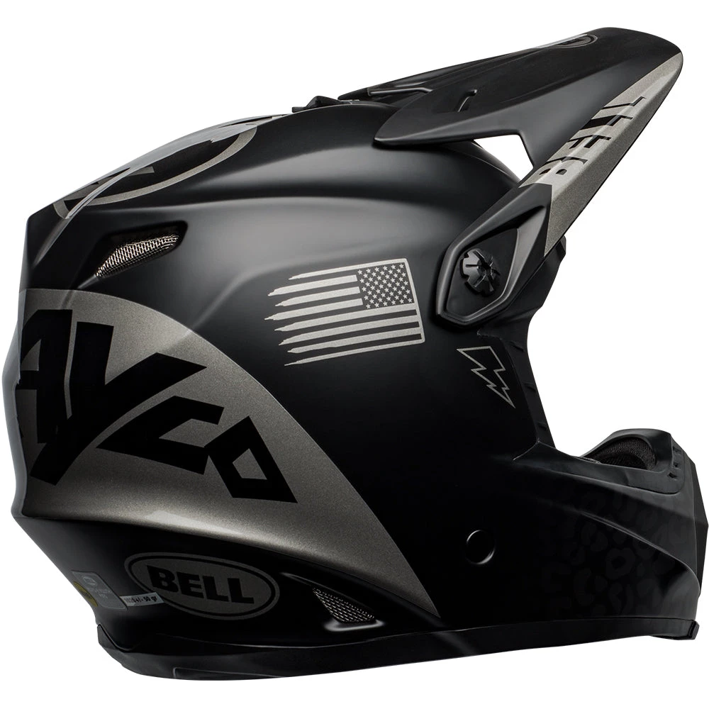 Bell - Moto-9 Youth Mips Slayco Helmet Colour BLKGY 5 Bell - Moto-9 Youth Mips Slayco Helmet Colour BLKGY - Image 5