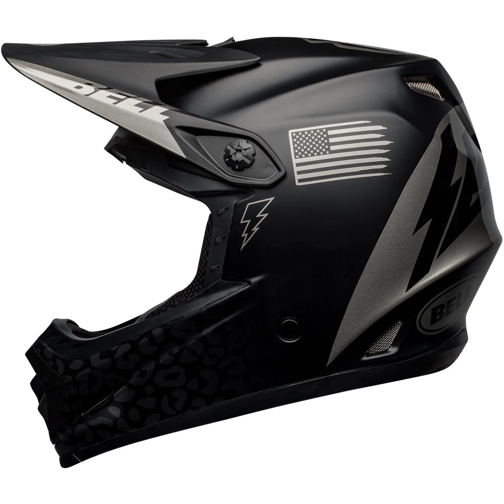 Bell - Moto-9 Youth Mips Slayco Helmet Colour BLKGY 8 Bell - Moto-9 Youth Mips Slayco Helmet Colour BLKGY - Image 8