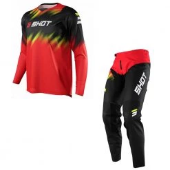 Shot - 2022 Youth Devo Versus Black/Red Mx Combo