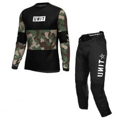 Unit - 2023 Youth Siege Black/Camo MX Combo