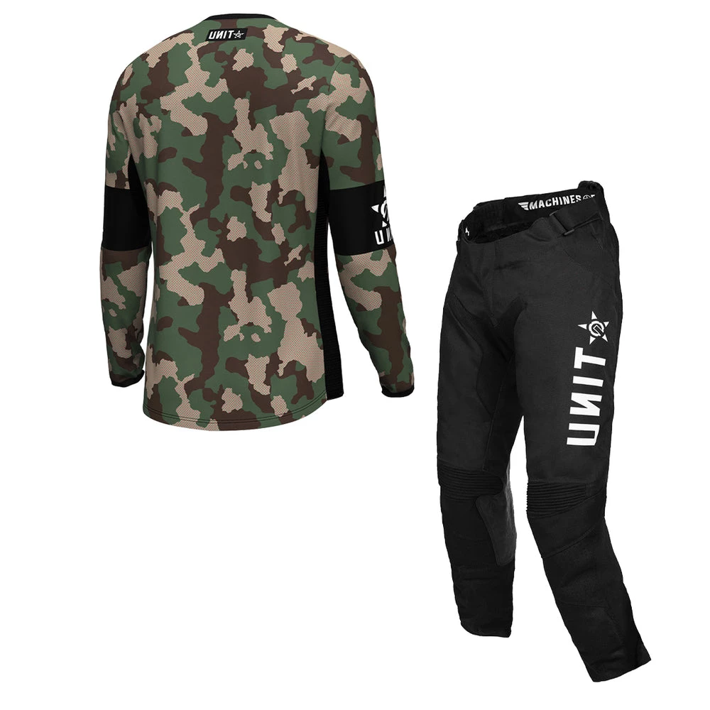 Unit - 2023 Youth Siege Black/Camo MX Combo 2 Unit - 2023 Youth Siege Black/Camo MX Combo - Image 2
