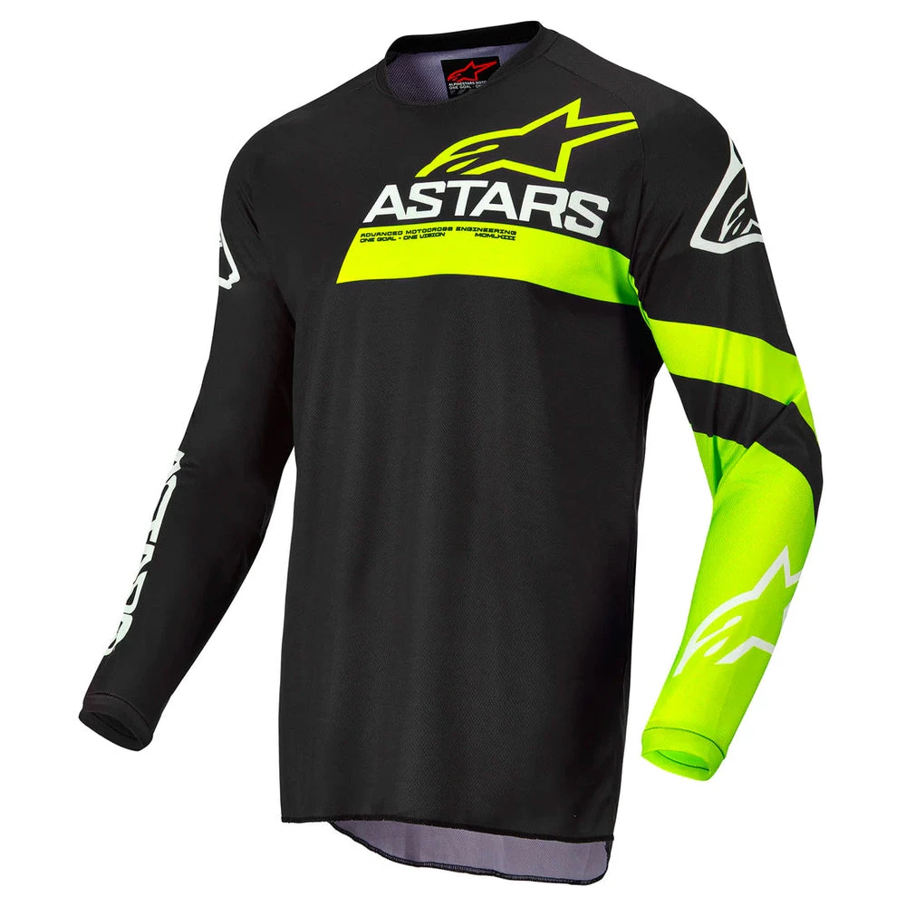 Alpinestars - 2022 Youth Racer Chaser Black/Yellow Combo 3 Alpinestars - 2022 Youth Racer Chaser Black/Yellow Combo - Image 3
