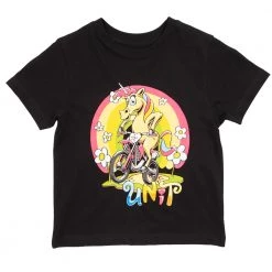 Unit - Kids Daisy Tee Colour BLK