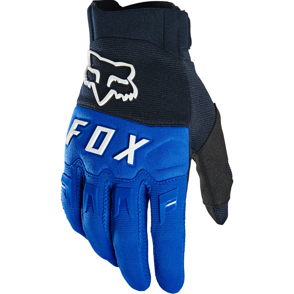 Fox - 2021 Youth Dirtpaw Gloves Colour BLU 1 Fox - 2021 Youth Dirtpaw Gloves Colour BLU