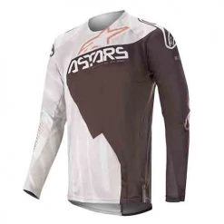 KIDS MOTORBIKE GEAR shop 3 Alpinestars - 2020 Youth Racer Factory Jersey Colour GYBLK