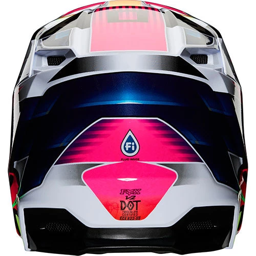 Fox - 2020 V2 Youth Kresa Helmet Colour MULTI 2 Fox - 2020 V2 Youth Kresa Helmet Colour MULTI - Image 2