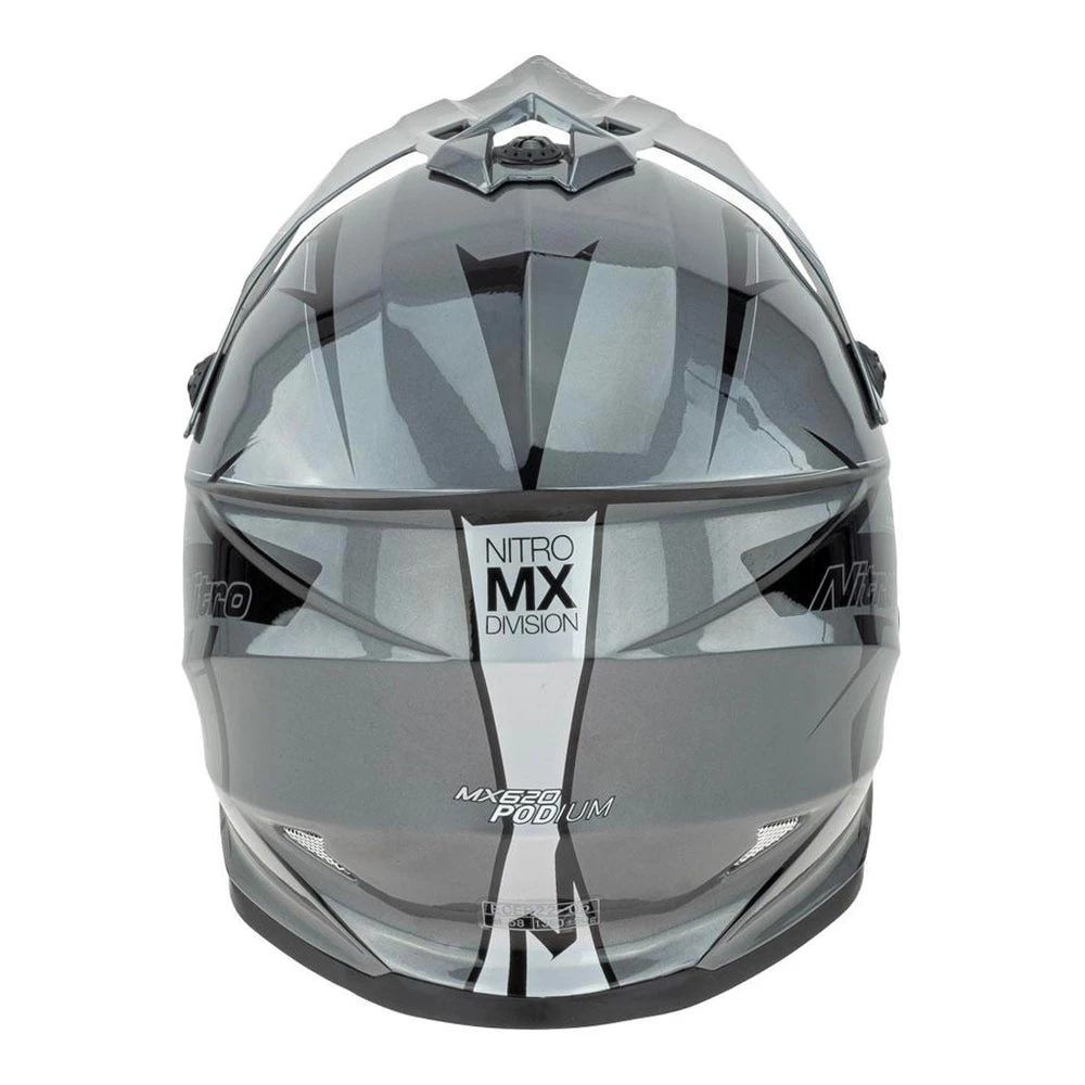 Nitro - Youth MX620 Podium Helmet Colour GYBLK 5 Nitro - Youth MX620 Podium Helmet Colour GYBLK - Image 5