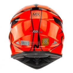 Nitro - Youth MX620 Podium Helmet Colour BLKOR -KIDS MOTORBIKE GEAR shop nitroyouthmx620or3 1000x