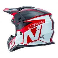 Nitro - Youth MX620 Podium Helmet Colour BLKRDWH 6 Nitro - Youth MX620 Podium Helmet Colour BLKRDWH -KIDS MOTORBIKE GEAR shop nitroyouthmx620rd2 1000x