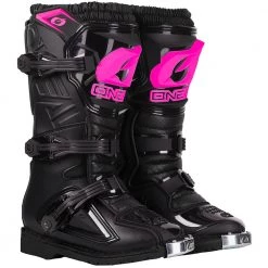 KIDS MOTORBIKE GEAR shop 44 Oneal - Youth Rider Pro MX Boots Colour BLKPK