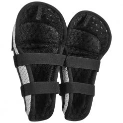 Fox - PeeWee Titan Black/Silver Knee/Shin Guards -KIDS MOTORBIKE GEAR shop peewee2 1000x