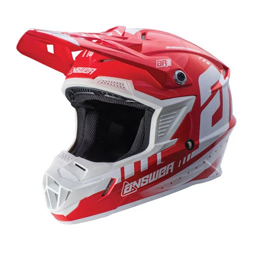 Answer - AR-1 Youth MX Helmet Colour RDWH 1 Answer - AR-1 Youth MX Helmet Colour RDWH