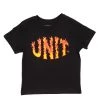 Unit - Kids Roasty Tee Colour BLK