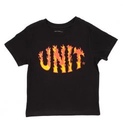 Unit - Kids Roasty Tee Colour BLK