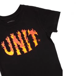 Unit - Kids Roasty Tee Colour BLK -KIDS MOTORBIKE GEAR shop roasty3 1000x