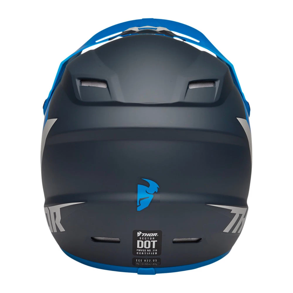 Thor - 2022 Youth Sector Helmet Colour BLU 3 Thor - 2022 Youth Sector Helmet Colour BLU - Image 3