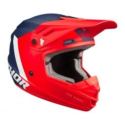 Thor - 2022 Youth Sector Chev Helmet Colour RDBLU