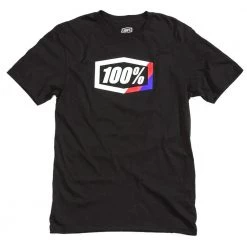 100% - Youth Stripes Tee Colour BLK