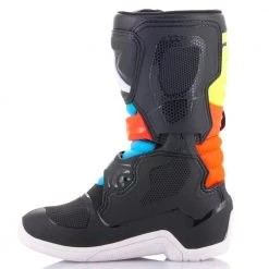 Alpinestars - Tech 3s Kids Black/Fluro/Red Boots Colour MULTI -KIDS MOTORBIKE GEAR shop tech34 1000x