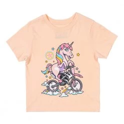Unit - Kids Uniride Tee Colour PEACH