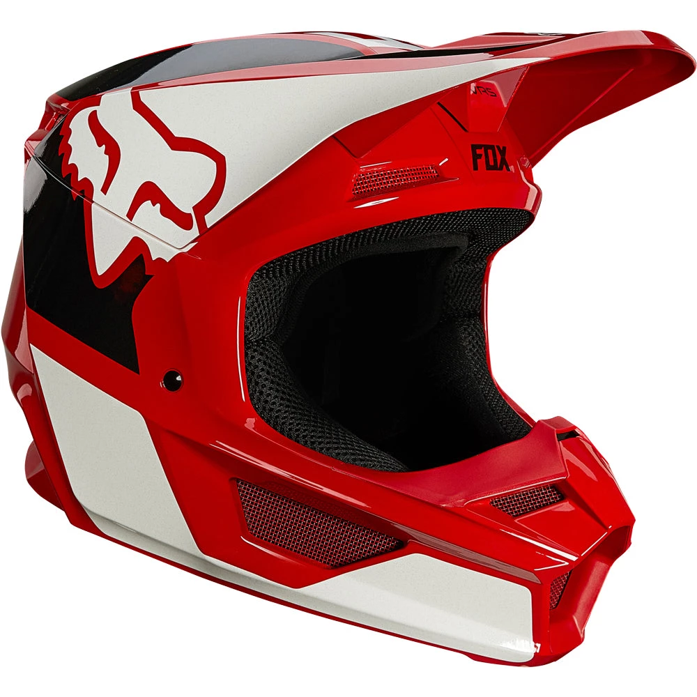Fox - 2021 V1 Youth Revn Helmet Colour RD 2 Fox - 2021 V1 Youth Revn Helmet Colour RD - Image 2