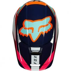 Fox - 2021 V1 Youth Voke Helmet Colour AQUA -KIDS MOTORBIKE GEAR shop v1voke2 1000x